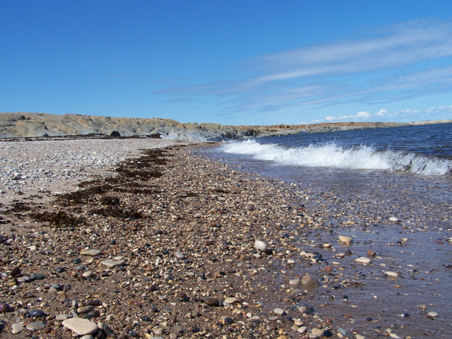 Surf on Hudson Bay.