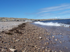 Surf on Hudson Bay.